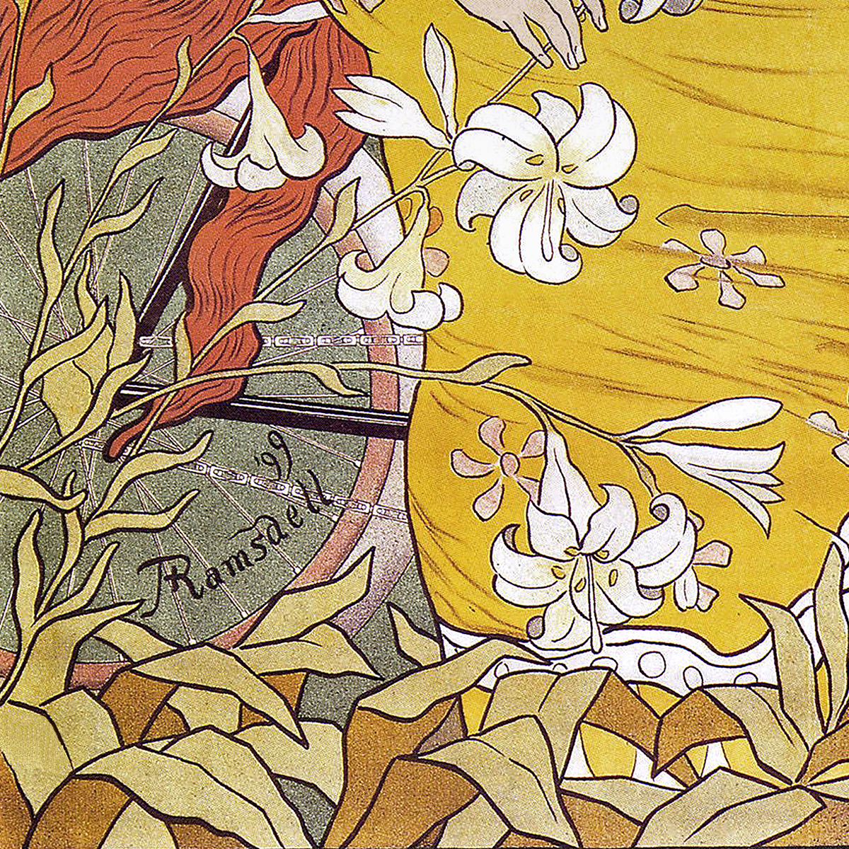 Плакат American Crescent Cycles, 1899 - Зображення 4