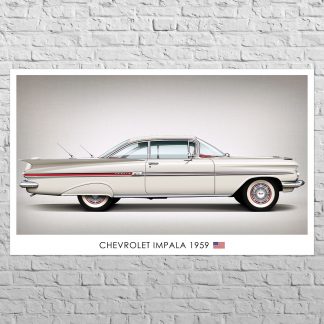 Плакат Chevrolet Impala