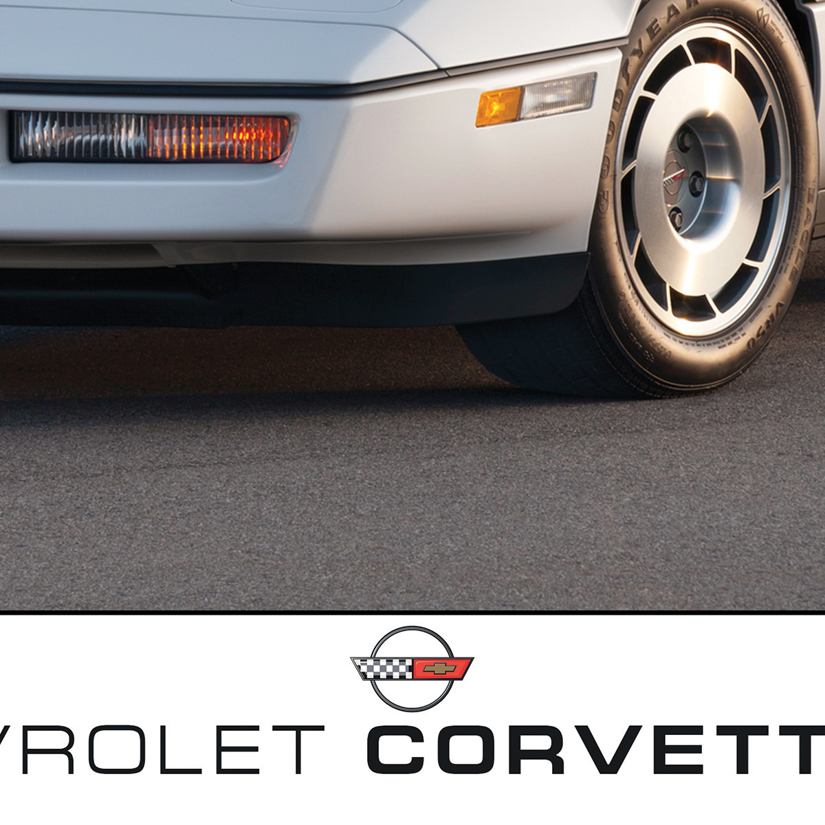 Плакат Chevrolet Corvette C4 - Зображення 4