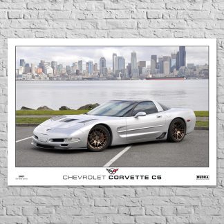 Плакат Chevrolet Corvette C5