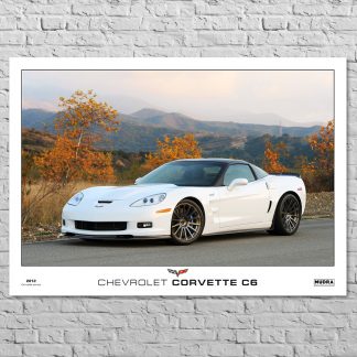 Плакат Chevrolet Corvette C6