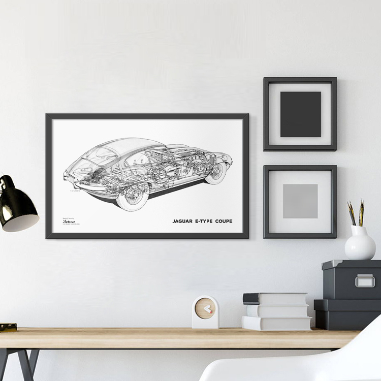 Плакат Jaguar E-Type, 1961 - Зображення 2