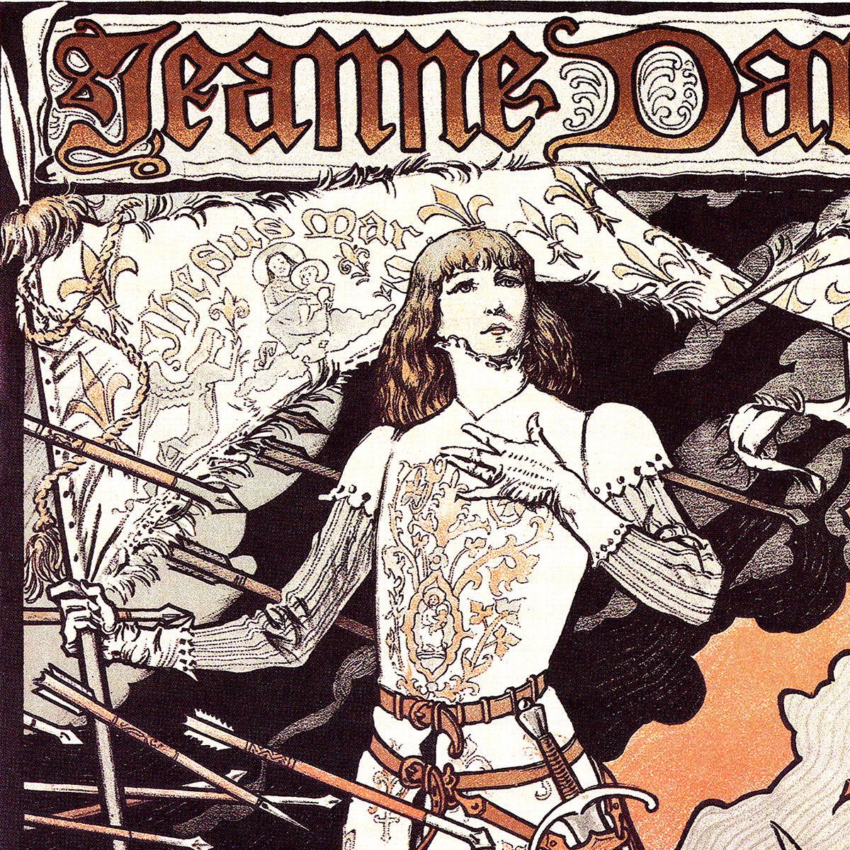 Плакат Joan of Arc, 1890 - Зображення 3