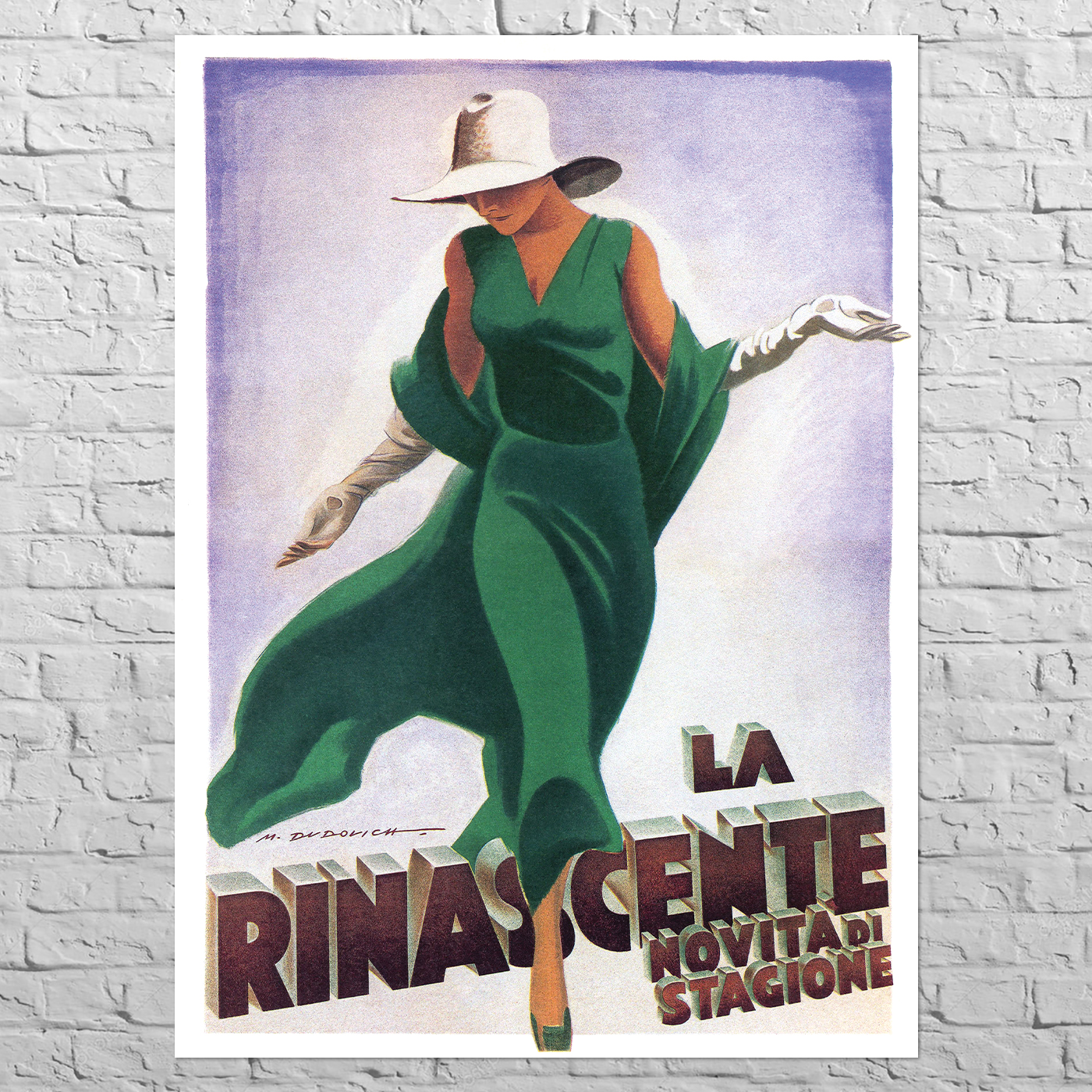Плакат La Rinascente