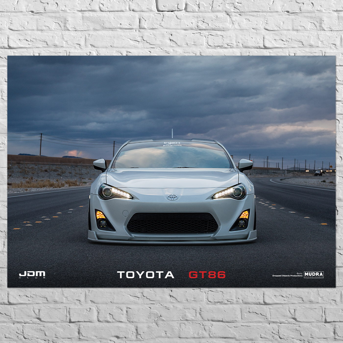Плакат Toyota GT86