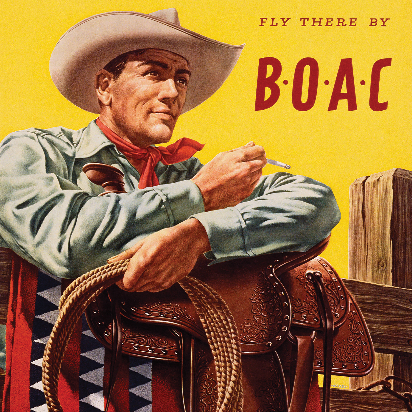 Плакат BOAC North America, 1953 - Зображення 3
