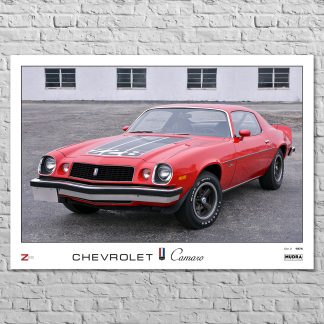 Плакат Chevrolet Camaro
