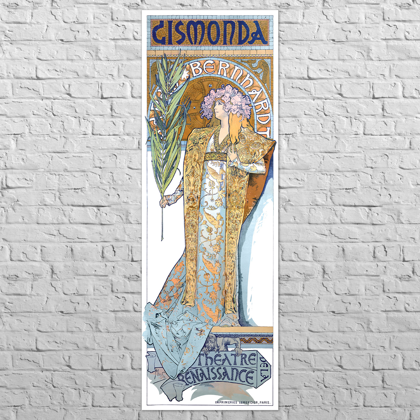 Плакат Gismonda