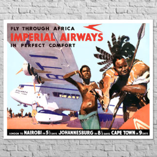 Плакат Imperial Airways, Africa 2, 1932