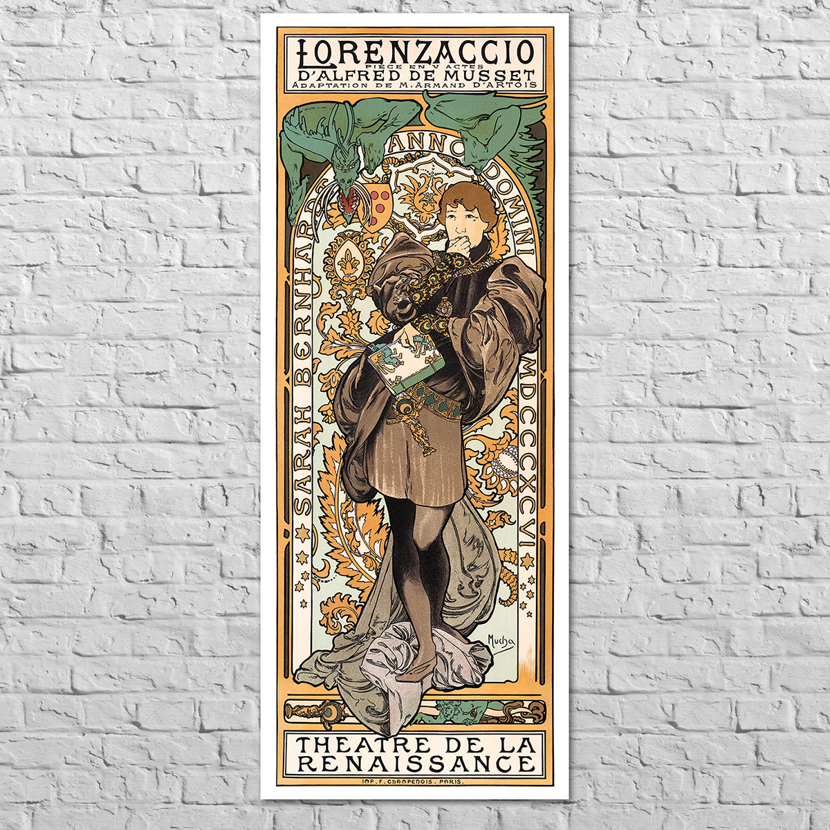 Плакат Lorenzaccio