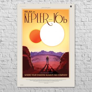 Плакат Kepler-16b
