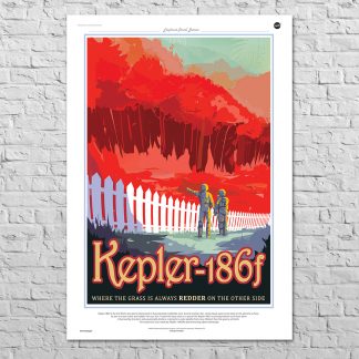 Плакат Kepler-186f