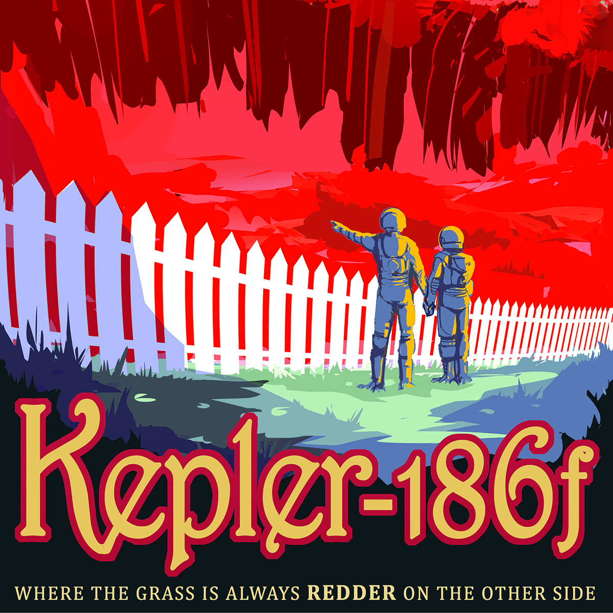Плакат Kepler-186f - Зображення 3