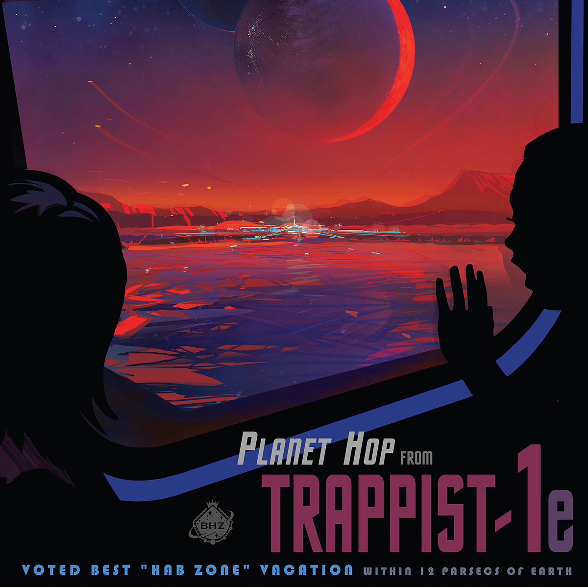 Плакат Trappist-1e - Зображення 3