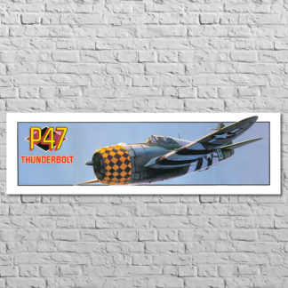 Плакат P-47 Thunderbolt