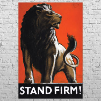 Плакат Stand Firm!