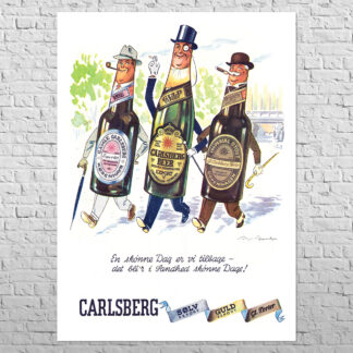 Плакат Carlsberg, 1944