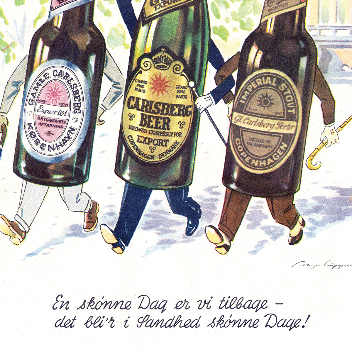 Плакат Carlsberg, 1944 - Зображення 3