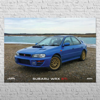Плакат Subaru Impreza WRX STI