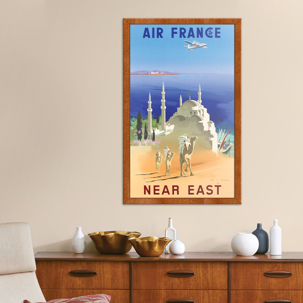 Плакат Air France Near East, 1950 - Зображення 2