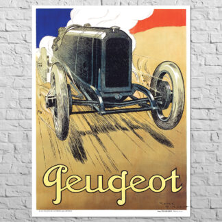 Плакат Peugeot, 1919
