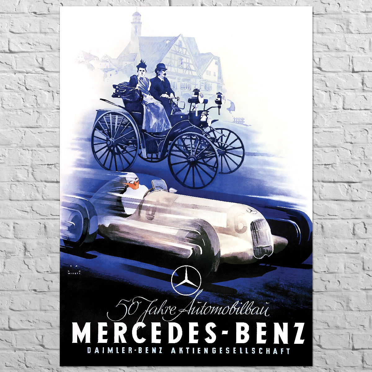 50 років Mercedes Benz