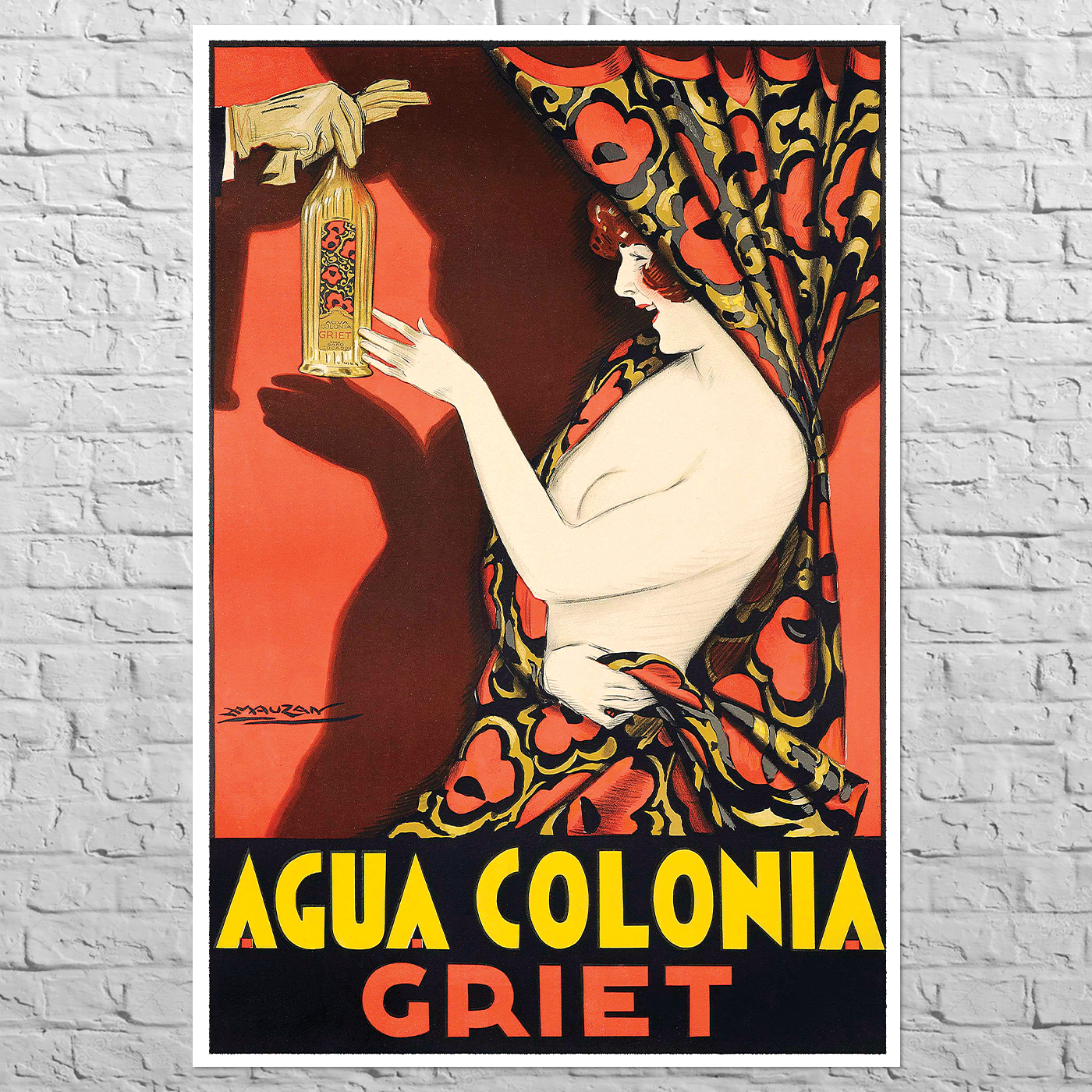 Плакат Agua Griet