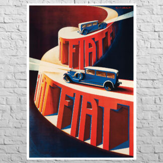 Плакат FIAT, 1928
