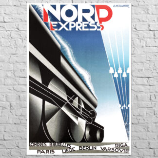 Плакат Nord Express, 1927