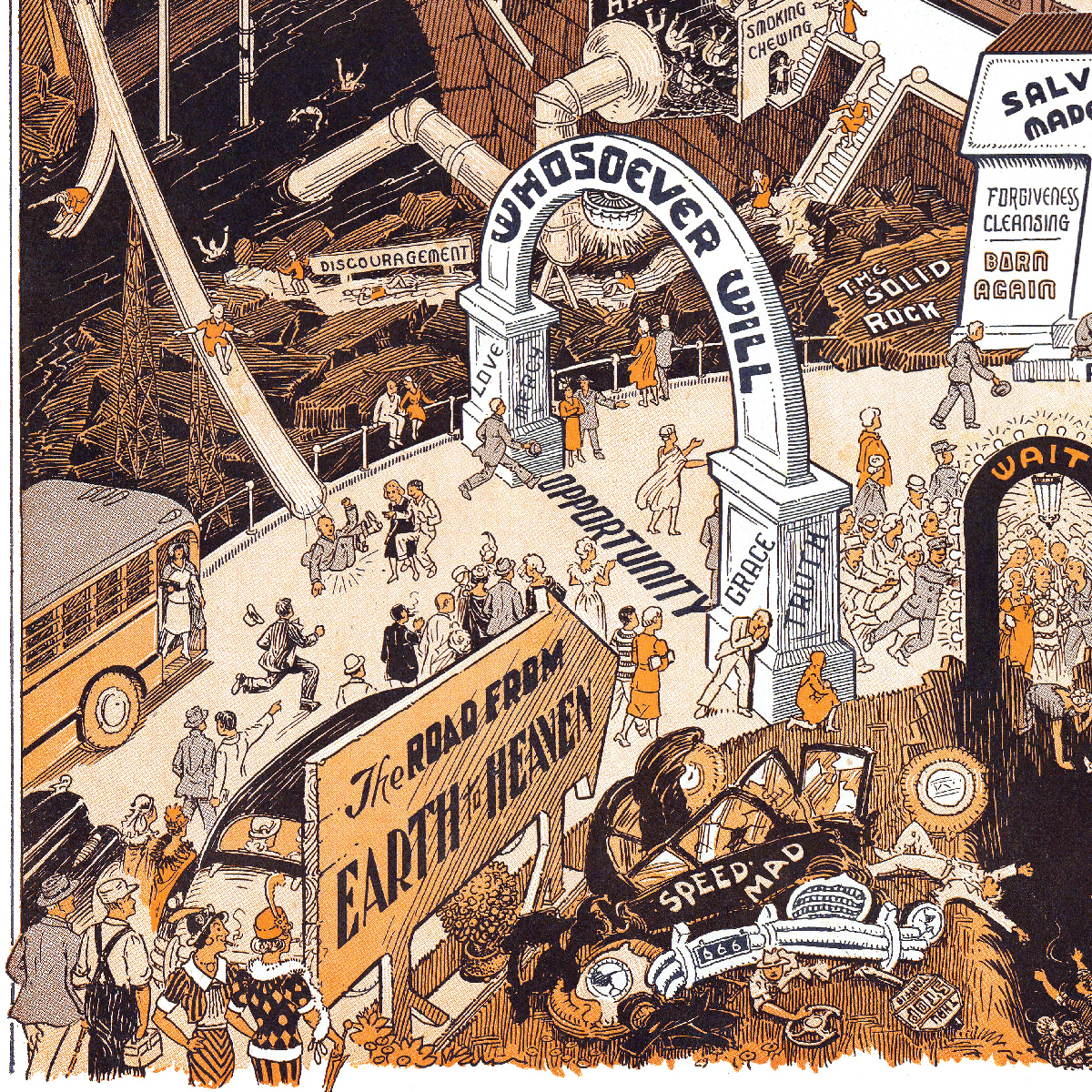 Мапа Дорога до небес, 1932 - Зображення 3