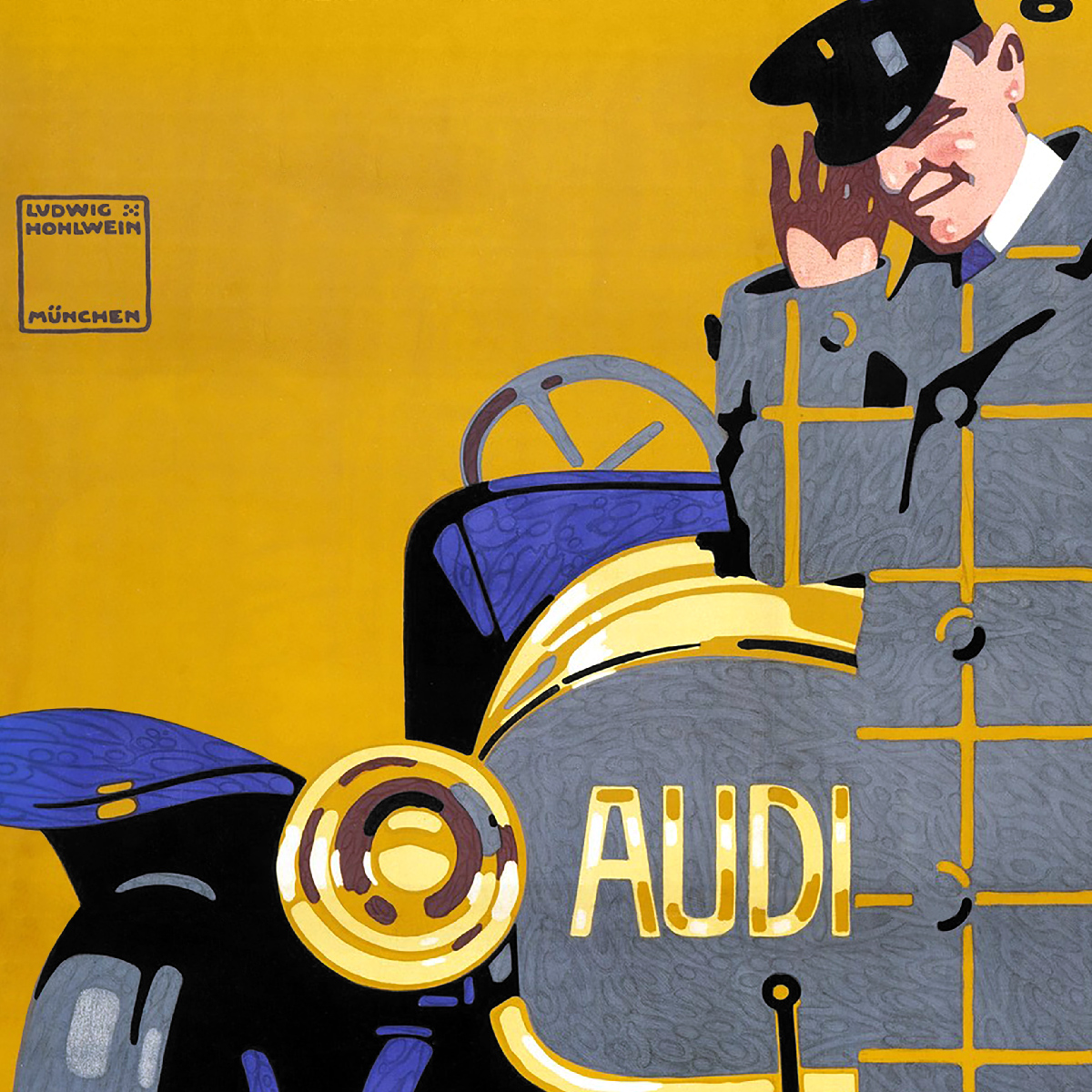 Плакат AUDI, 1912 - Зображення 3