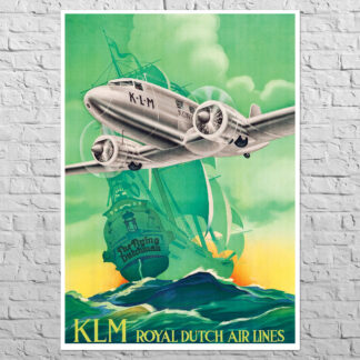 Плакат KLM, 1934