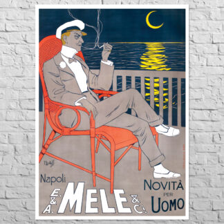 Плакат Mele, 1900
