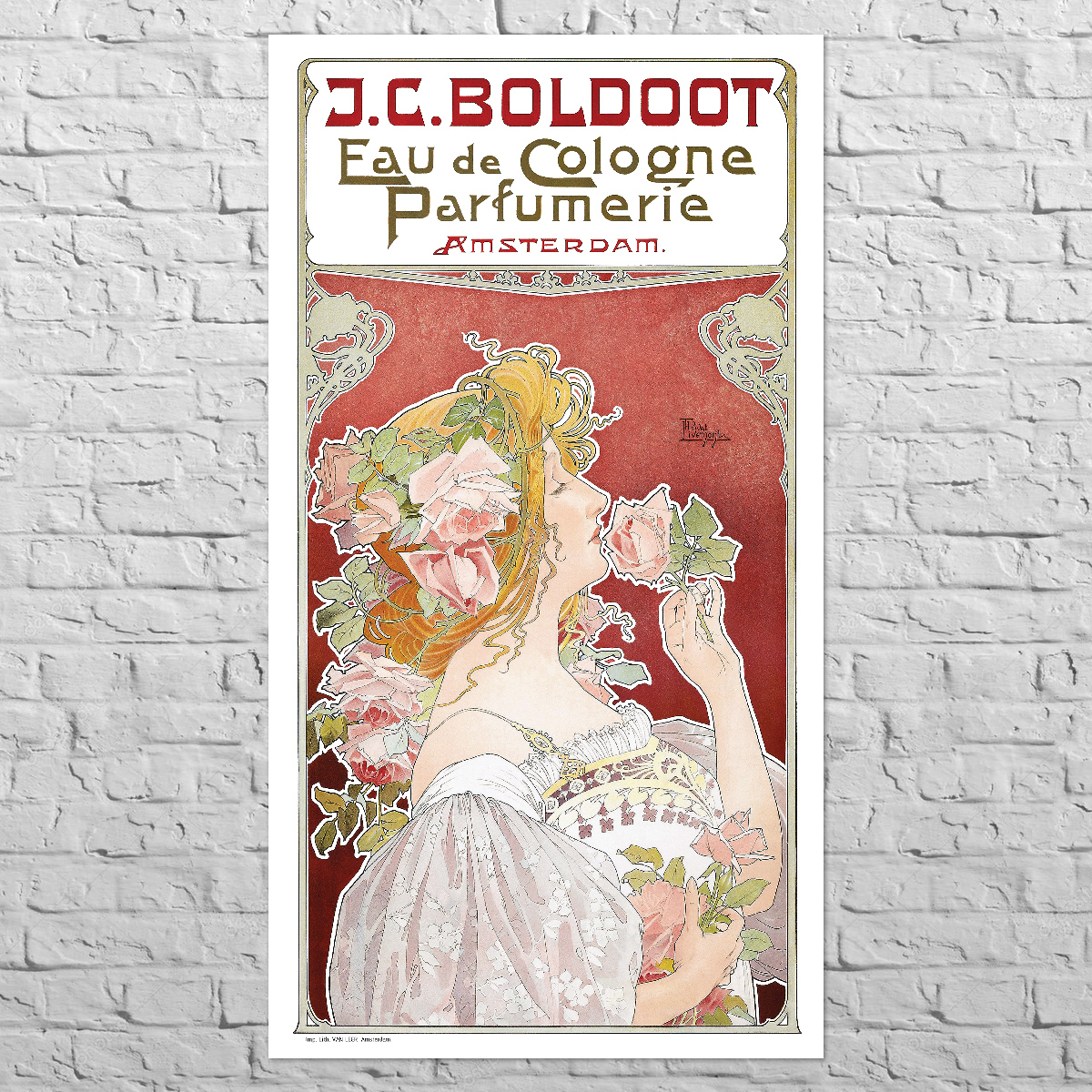 Плакат J. C. Boldoot, 1899