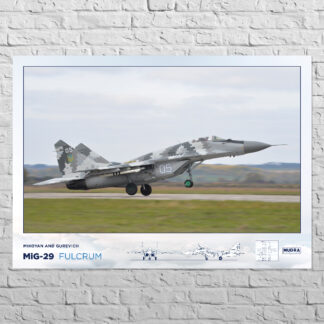 Плакат MiG-29, Fulcrum