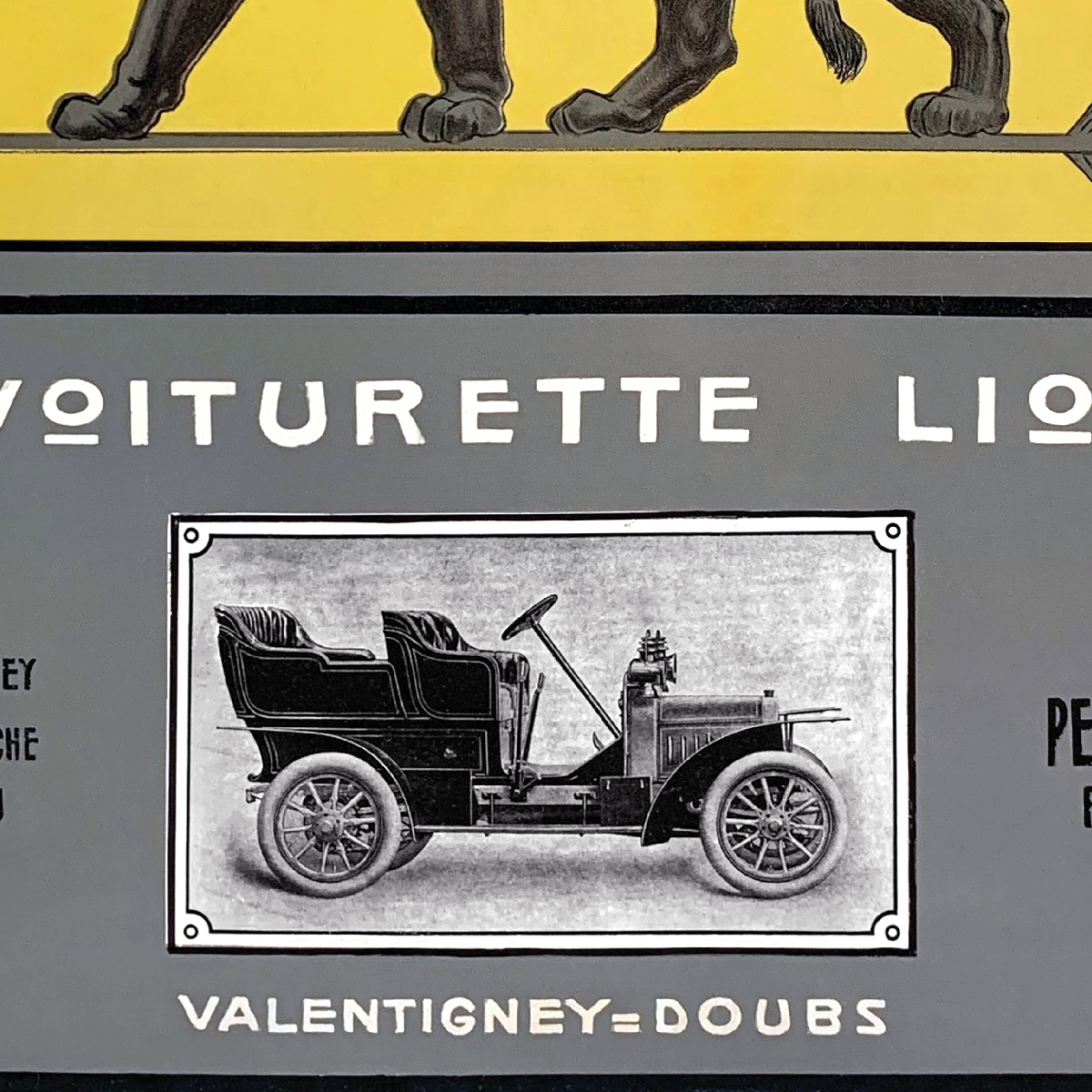 Плакат Peugeot, 1907 - Зображення 3