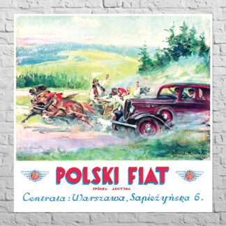 Плакат Polski FIAT, 1934