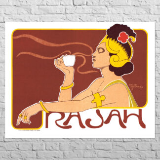 Плакат Rajah, 1897