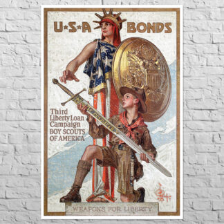 Плакат Weapons for Liberty, 1918