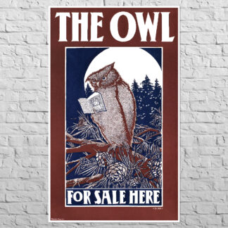 Плакат The Owl, 1900s