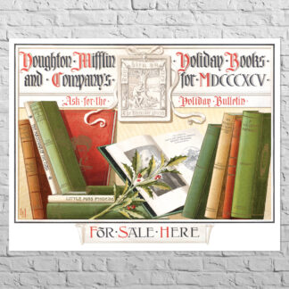 Плакат Holiday Books, 1895