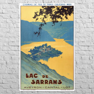 Poster Lac De Sarrans