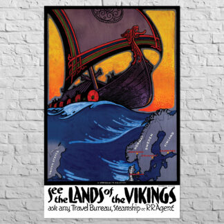 Poster See the Lands of Vikings