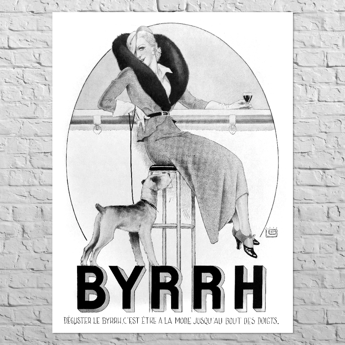 Плакат Byrrh, 1931