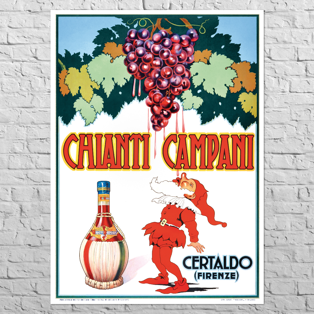Poster Chianti Campani