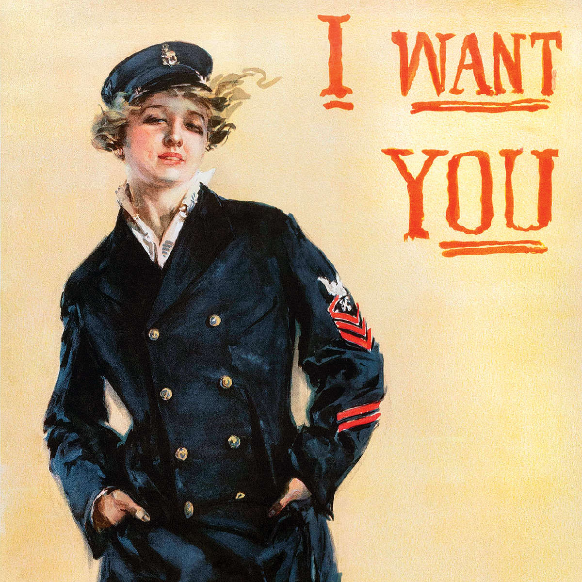 Плакат I Want You for the Navy, 1917 - Зображення 3
