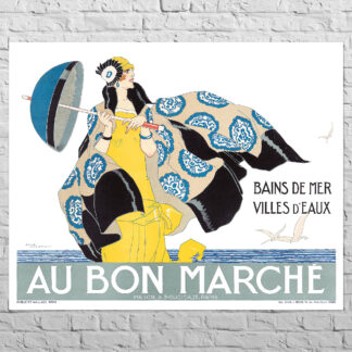 Poster Au Bon Marche