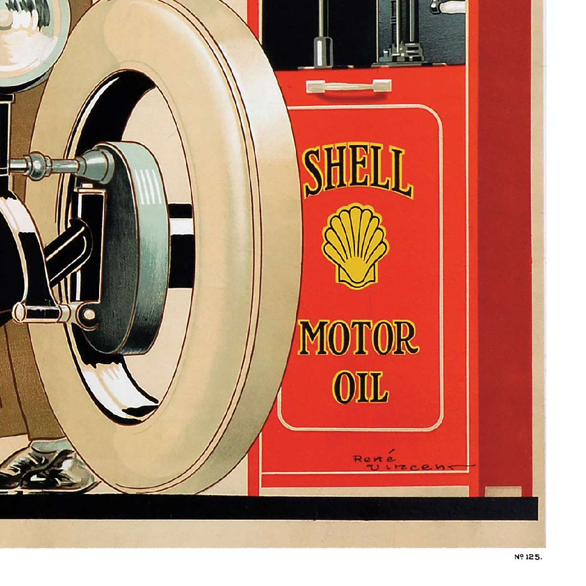 Плакат Shell Spirit and Motor Oil, 1926 - Зображення 4