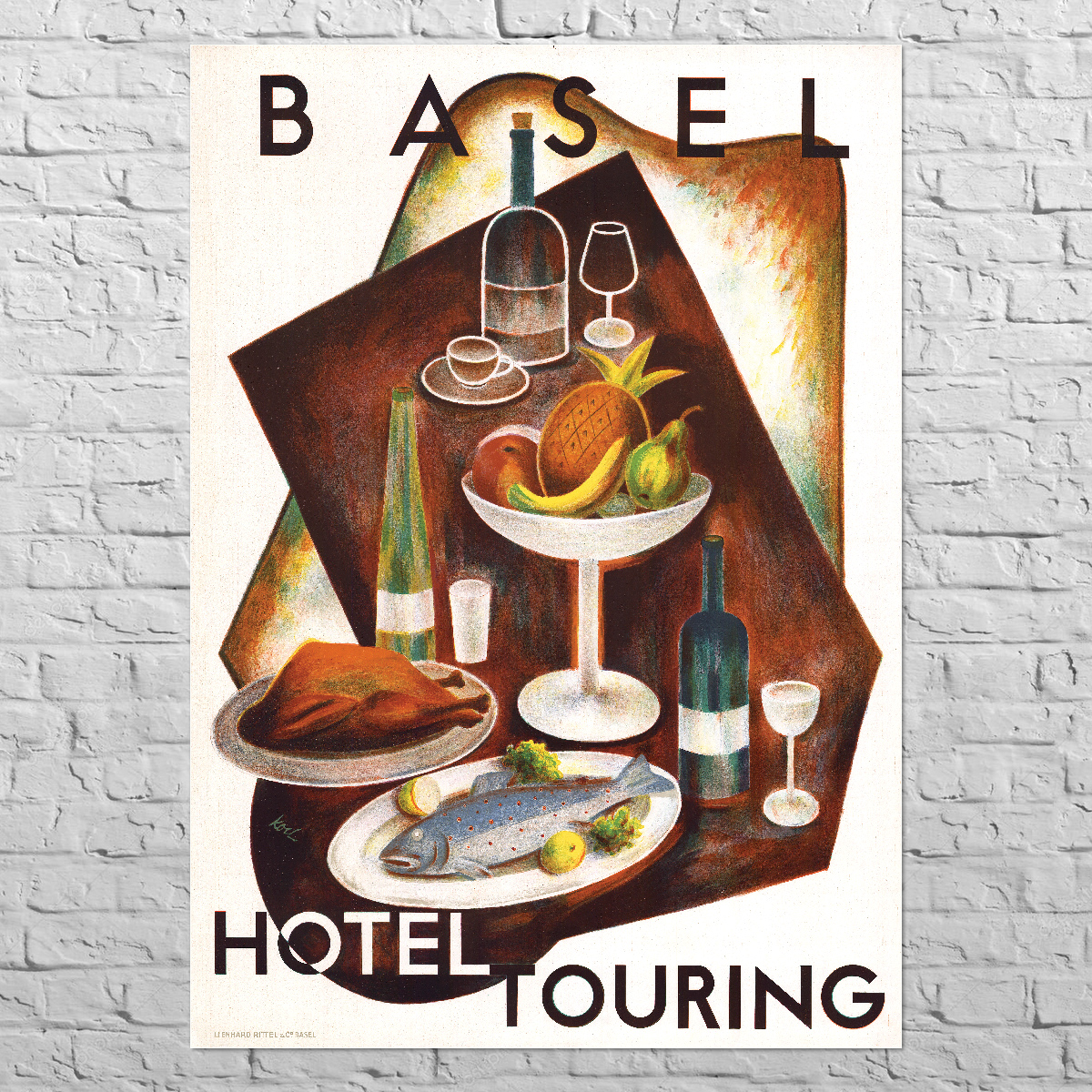 Poster Basel Hotel
