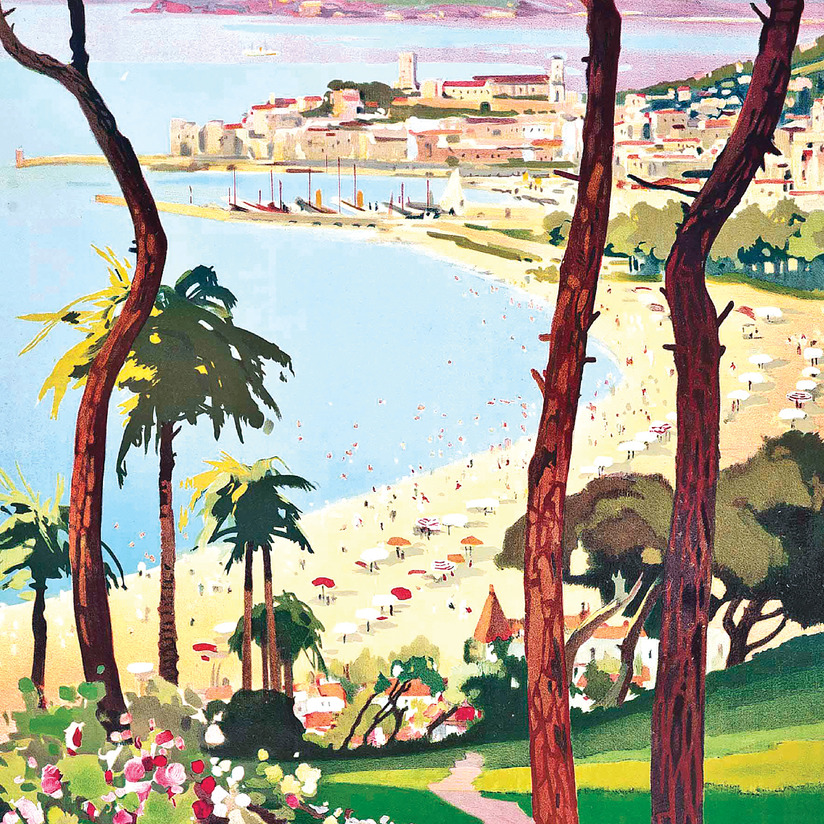 Плакат PLM Канни, 1930 - Зображення 3